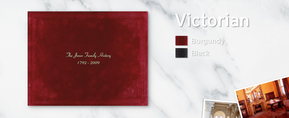 Picaboo's Victorian book style