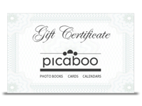 Picaboo Gift Certificate