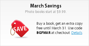 Buy a book, get an extra copy free until March 31. Use code BGFMAR at checkout.