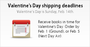 Receive books in times for Valentine's Day - Order by Feb 1 (Ground), or Feb 5 (Next Day Air)
