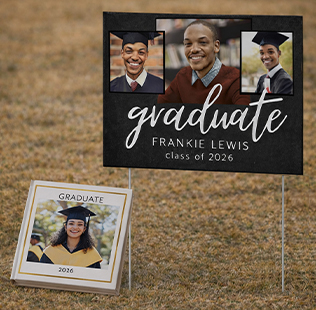 Closed photobook showing photos of a son and father on the cover that reads 'my dad is my superhero'.