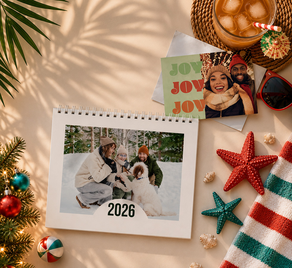Picaboo holiday cards and calendar